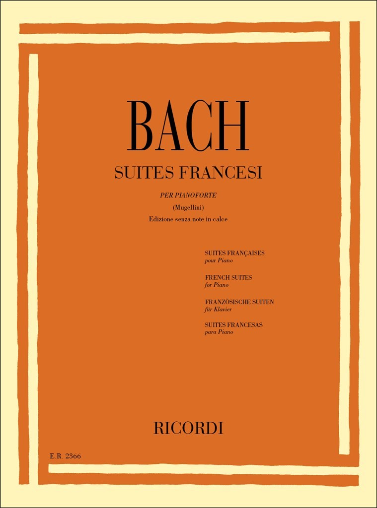 6 Suites Francesi Bwv 812 - 817